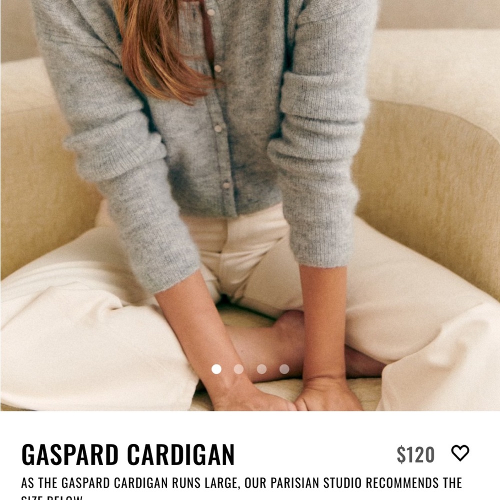 Sezane Gaspard Cardigan